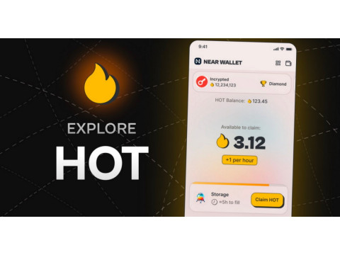 Что такое HOT? Майним токены HOT в Telegram-кошельке от NEAR