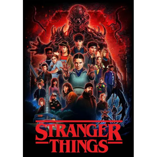 Постер Дивні дива (Stranger Things) - 01