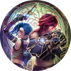 Значок Аркейн League of Legends - 90