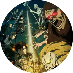 Значок Атака Титанів - 001