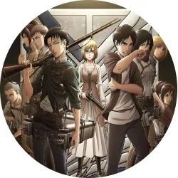 Значок Атака Титанів - 003