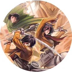 Значок Атака Титанів - 007