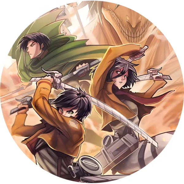 Значок Атака Титанів - 007