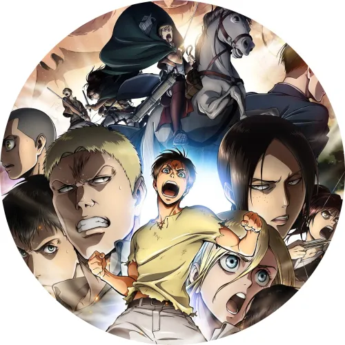 Значок Атака Титанів - 008