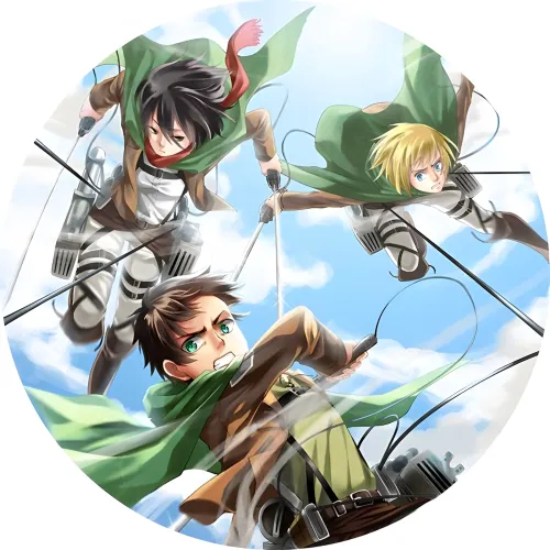 Значок Атака Титанів - 009