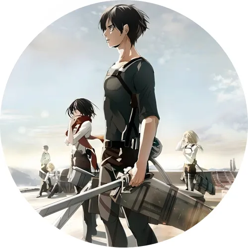 Значок Атака Титанів - 010