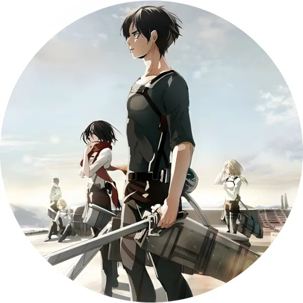 Значок Атака Титанів - 010