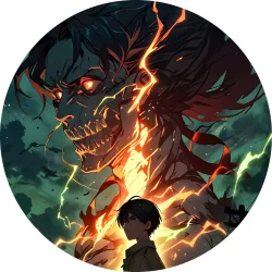 Значок Атака Титанів - 013