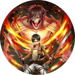 Значок Атака Титанів - 014