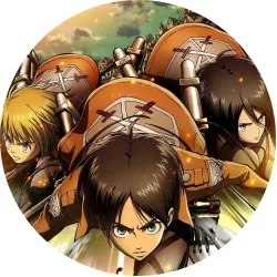 Значок Атака Титанів - 016