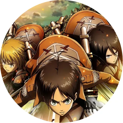 Значок Атака Титанів - 016