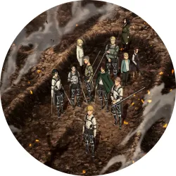 Значок Атака Титанів - 017