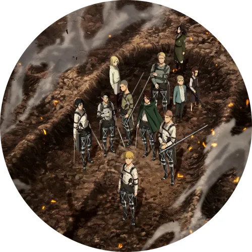 Значок Атака Титанів - 017