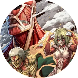 Значок Атака Титанів - 018