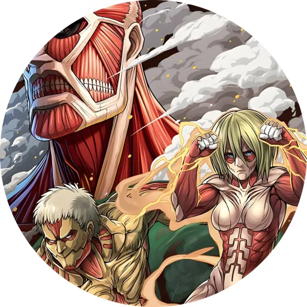 Значок Атака Титанів - 018