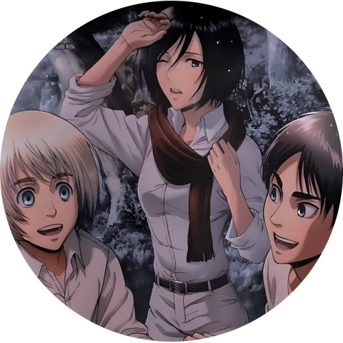 Значок Атака Титанів - 027