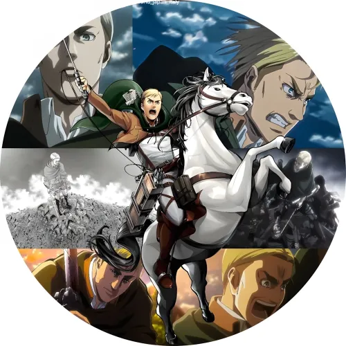 Значок Атака Титанів - 028