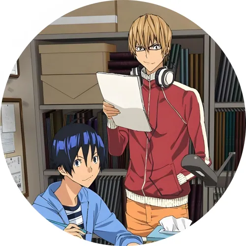 Значок Бакуман - 04