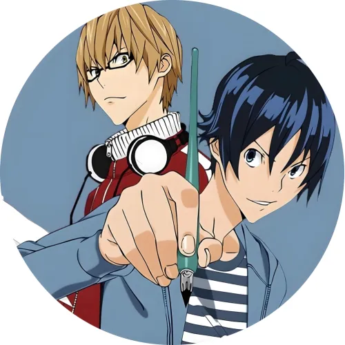 Значок Бакуман - 06