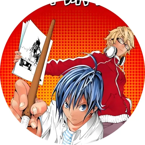 Значок Бакуман - 14