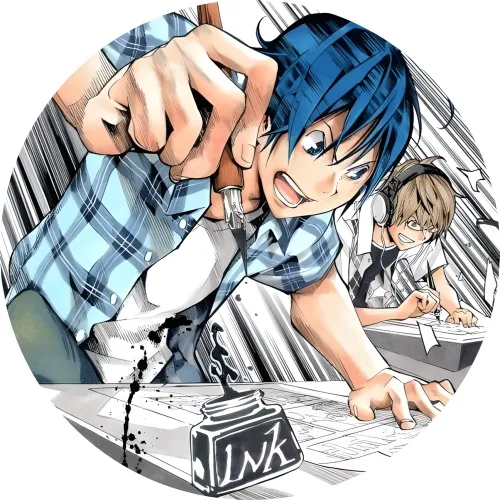 Значок Бакуман - 18