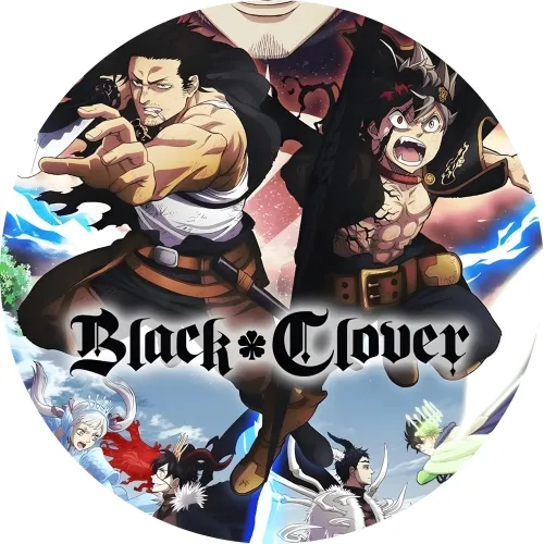 Значок Чорна конюшина - 02