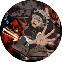 Значок Чорна конюшина - 64