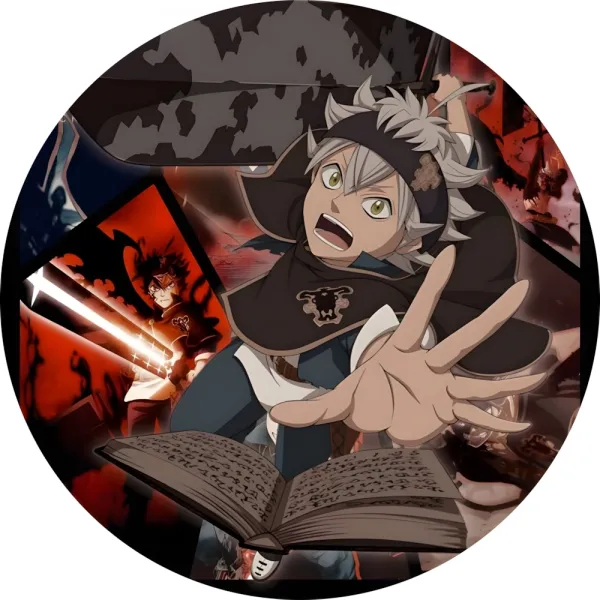 Значок Чорна конюшина - 64