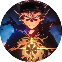 Значок Чорна конюшина - 70