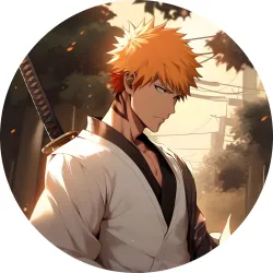 Значок Бліч - 001