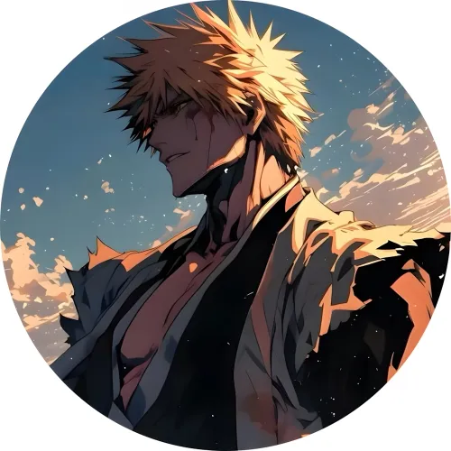 Значок Бліч - 002