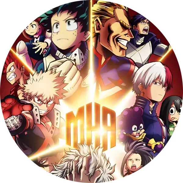 Значок Моя академія героїв - 003