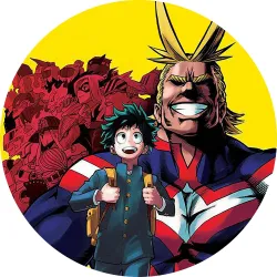 Значок Моя академія героїв - 004