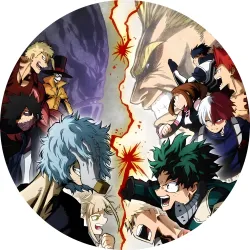 Значок Моя академія героїв - 015