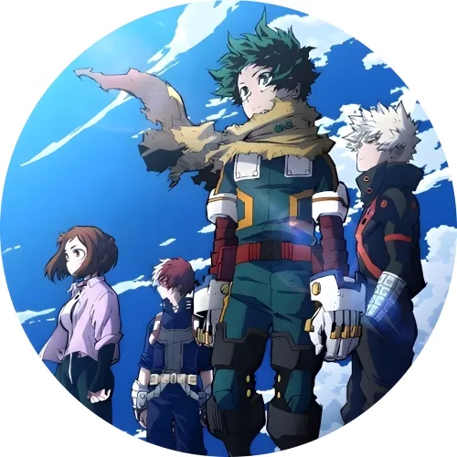 Значок Моя академія героїв - 016