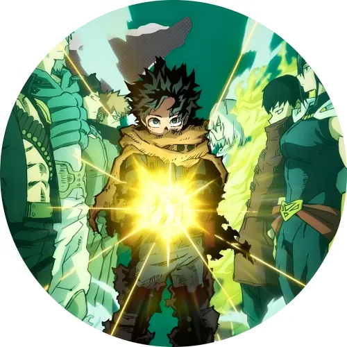 Значок Моя академія героїв - 017