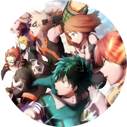 Значок Моя академія героїв - 024