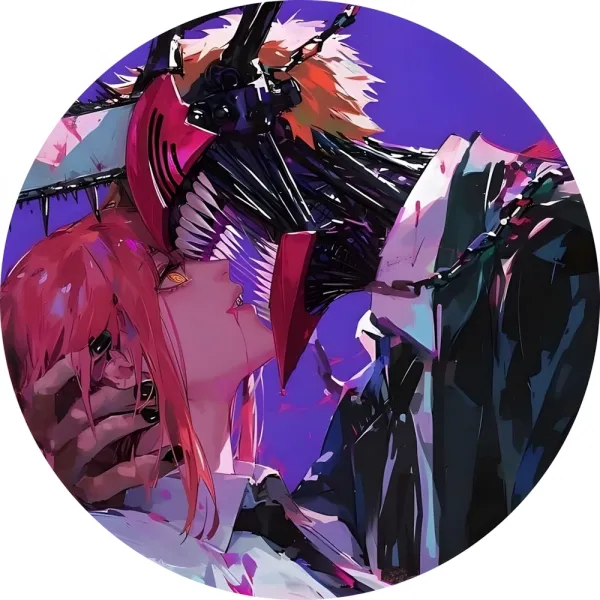 Значок Людина-бензопила - 017