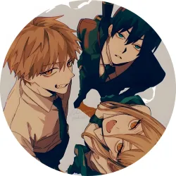 Значок Людина-бензопила - 118