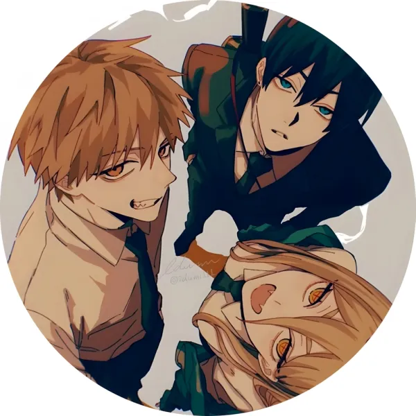 Значок Людина-бензопила - 118