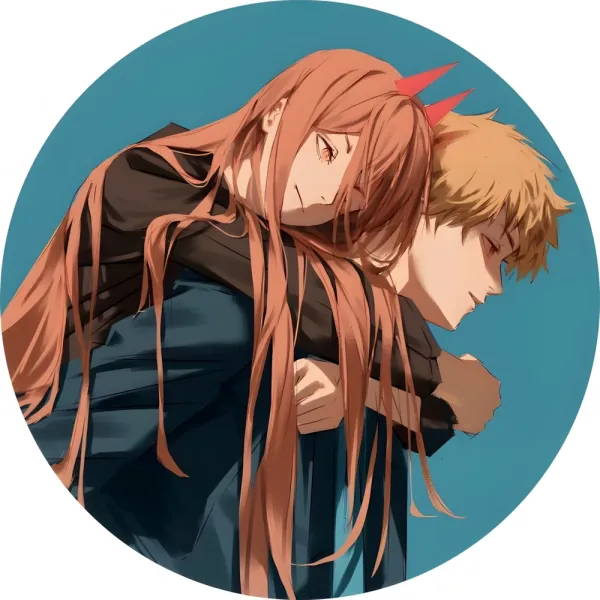 Значок Людина-бензопила - 120