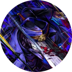 Значок Людина-бензопила - 124