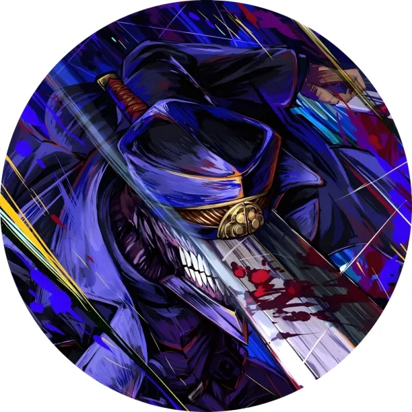 Значок Людина-бензопила - 124