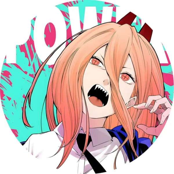 Значок Людина-бензопила - 125