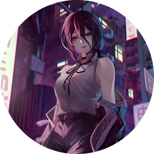 Значок Людина-бензопила - 126