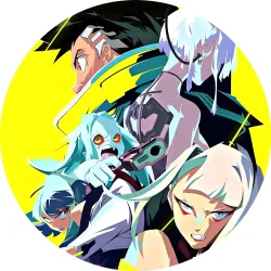 Значок Кіберпанк: На межі - 002