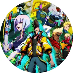 Значок Кіберпанк: На межі - 005