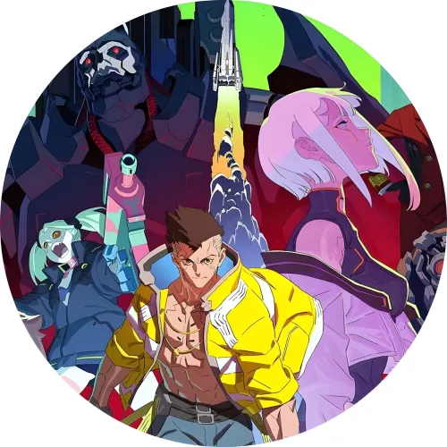 Значок Кіберпанк: На межі - 006