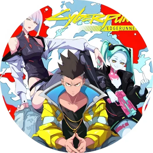 Значок Кіберпанк: На межі - 008