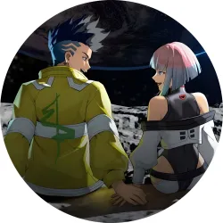 Значок Кіберпанк: На межі - 014